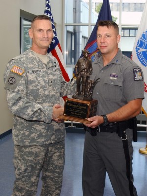 Lewiston Resident, a State Trooper and Air Guardsman, Receives Marksmanship Award 